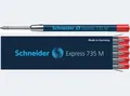 Schneider Express 735 - Rot - Edelstahl - G2 - Medium - Kugelschreiber - ISO 12757-2 (7362)