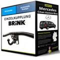 Abnehmbare Anhängerkupplung für MERCEDES Citan Kasten/Bus 12- Typ W415 Brink AHK