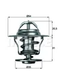 BEHR THERMOSTAT FUER VAG TX1387D