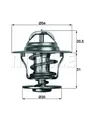 Thermostat TX 13 87D MAHLE für AUDI FORD OPEL SEAT SKODA VW VOLVO