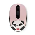 LEGAMI – Kabellose Maus mit ultrakompaktem USB-Empfänger, Panda, 3 Geschwindigkeitsoptionen, ABS-Material, kabellose Verbindung bis zu 10 m