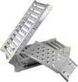 Unitec Auffahrrampe klappbar 200x25cm - 2 Stück