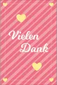 10 Stück Exclusive Premium Dankeskarten (Klappkarten) mit Umschlägen, Dankeschön, Karten, Danke Dankekarten, Hochzeit, Geburt, Baby, Taufe, Abschied, Geburtstag, Jubiläum