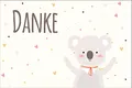 10 Stück Exclusive Premium Dankeskarten (Klappkarten) mit Umschlägen, Dankeschön, Karten, Danke Dankekarten, Hochzeit, Geburt, Baby, Taufe, Abschied, Geburtstag, Jubiläum