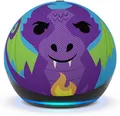 Amazon Echo Dot Kids Edition 5. Gen Smart Lautsprecher Drachen-Design Alexa