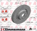 ZIMMERMANN 2x Bremsscheibe vorne Ø390 mm für Mercedes-Benz C-Klasse T-Model