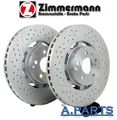 ZIMMERMANN 2X BREMSSCHEIBE Ø390 VORNE MERCEDES AMG W205 C205 A205 S205 X253