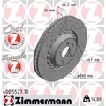 2x ZIMMERMANN Formula Z Bremsscheibe 400.5527.70