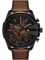 Diesel DZ4692 Herrenuhr Edelstahl MEGA CHIEF SLIM braun