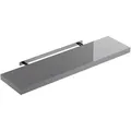 CASARIA Wandregal 107754, grau, 90 x 3,8 x 23cm, schwebend, aus Holz