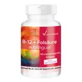Vitamin B-12 + Folsäure sublingual - 30 Tabletten mit Acerola-C | Vitamintrend