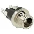 Delock 89910 Niedervolt-steckverbinder Buchse, Einbau 5.5 Mm 2.1 Mm  1 St.