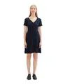 TOM TAILOR Damen Stretch Jersey Kleid , sky captain blue, 36