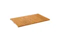 vidaXL Badematte Badematte Uni Braun 80 x 50 cm Holz, Holz