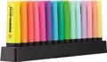 Textmarker Stabilo Boss Original, 15 Stück, mit Aufsteller, Strichstärke 2-5 mm 188894