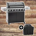 Rösle Gasgrill BBQ-Sta­ti­on VIDERO G6-S Vario+ 6 Brenner  mit Ab­deck­hau­be