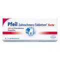 Pfeil Zahnschmerz-Tabletten forte Filmtabletten 10 St