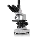 Bresser Durchlicht Mikroskop Researcher Trino, LED Beleuchtung, 40x-1000x, Blanc