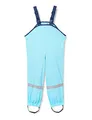 Playshoes Matschhose Regenlatzhose Ungefüttert Unisex Kinder Wind- und wasserdichte Regenhose Regenbekleidung, türkis, 92