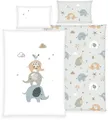 Baby Best Babybettwäsche babybest Elephants, Renforcé, 2 teilig, mit liebevollem Motiv