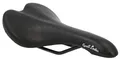 Gusti Fahrradsattel Leder - Geraint T. Fahrradsattel Ledersattel weich Sattel Fahrrad Rennrad Echtes Leder (Schwarz)