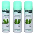 3x 300ml Palmolive Men Sensitive cremiger Rasierschaum Aloe Vera schützt Haut