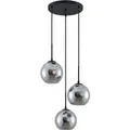 Lindby Pendelleuchte Jurian 9627830 Modern in Alu aus Metall 3-flammig E27 Wohnzimmerleuchte