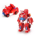 Super Wings EU720311 - Transformations-Flugzeug Jett Robo Rig, ca. 18 cm große S