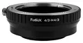 Fotodiox Lens Mount Adapter Compatible with Olympus OM Four Thirds (OM4/3) Lenses on Micro Four Thirds Mount Cameras
