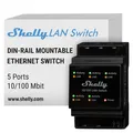 Shelly LAN Switch   Ethernet Netzwerk Switch Für Die DIN Schiene (10/100 Mbps)