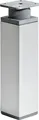 Hettich Möbelfuß 4,0 x 15 - 16,8 cm Aluminium-Optik - 1 Stück