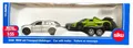 SIKU 2544 Porsche Macan Gumpert Apollo PKW Anhänger  1:55 Modellauto Spielzeug