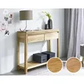 3S Frankenmöbel »Corner« Massivholz Konsole KM-0240 / Wildeiche geölt / 90 x 78 x 33 cm
