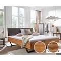 3S Frankenmöbel »Bellissima« Massivholz Bett BE-0573 / 180x200 cm / Wildeiche