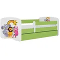 Bett   ¦ grün ¦ Maße (cm): B: 80 H: 61