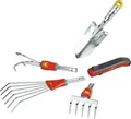 Wolf-Garten multi-star Mini-Set P 262, 5-teilig (rot/grau)