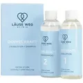 Läuse Weg Klinik – Premium Läuseshampoo in Kombination mit hochdosierter Lotion für Erwachsene und Kinder – Läusemittel auf Basis von Dimet...