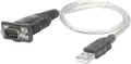 Manhattan USB 1.1 Adapter [1x USB 1.1 Stecker A - 1x D-SUB-Stecker 9pol.] 1.80m vergoldete Steckkontakte