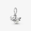 PANDORA Charm Anhänger Bead 925 Sterlingsilber Glas Glühwürmchen Damen 799352C01