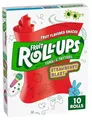 Fruit Roll-Ups Strawberry Blast 141 g – Fruchtiger Snack zum Rollen – Süßigkeiten-Klassiker aus den USA mit intensivem Erdbeergeschmack