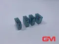 VE 4x Finder Steckrelais 403170240000 plug-in relay 40.31.7.024.00000 12 A  blau