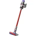 Dyson V11 Fluffy, 2-in-1-Stabstaubsauger, Beutellos, Nickel, Rot, Trocken, Zyklonisch/Filterung, Glatter Boden, Teppich, Harter Boden, Soft floor, ... - Silber/Rot