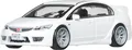 Hot Wheels Premium Car Culture Spielzeugauto im Maßstab 1:64 Druckguss Honda Civic FD2 Type-R Ronin Run 2 Fahrzeug mit echten Riders Reifen