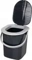 BranQ - Tragbare Camping Toilette 22L – Perfekt für Outdoor, Datscha, Reisen