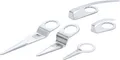 BGS 5x Schneidmesser Satz Druckluft-Ausglaser geklebten Scheiben Ausbauen Messer
