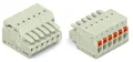 25 Stk. WAGO GmbH & Co. KG 1-Leiter-Federleiste 2734-116 Kabelsteckverbinder