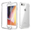 AVANA Bumper für iPhone SE 2022 / SE 2020/8 / 7 Hülle Schutzhülle Durchsichtig Case TPU Cover Kratzfest Klar Kantenschutz - Transparent