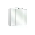 Spiegelschrank   ¦ weiß ¦ Maße (cm): B: 70 H: 60 T: 20.0