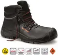 ELTEN Sicherheits Schnürstiefel Arbeitsschuhe Stiefel Renzo MID S3 Leder Schwarz