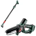 Metabo Akku Gehölzsäge MS 18 LTX 15 + Teleskopstab MS Set Solo ohne Akku